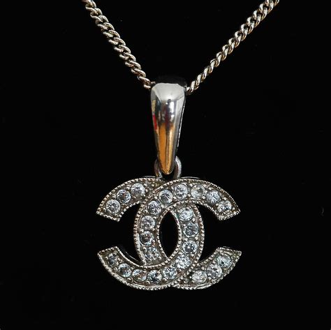 crystal chanel necklace